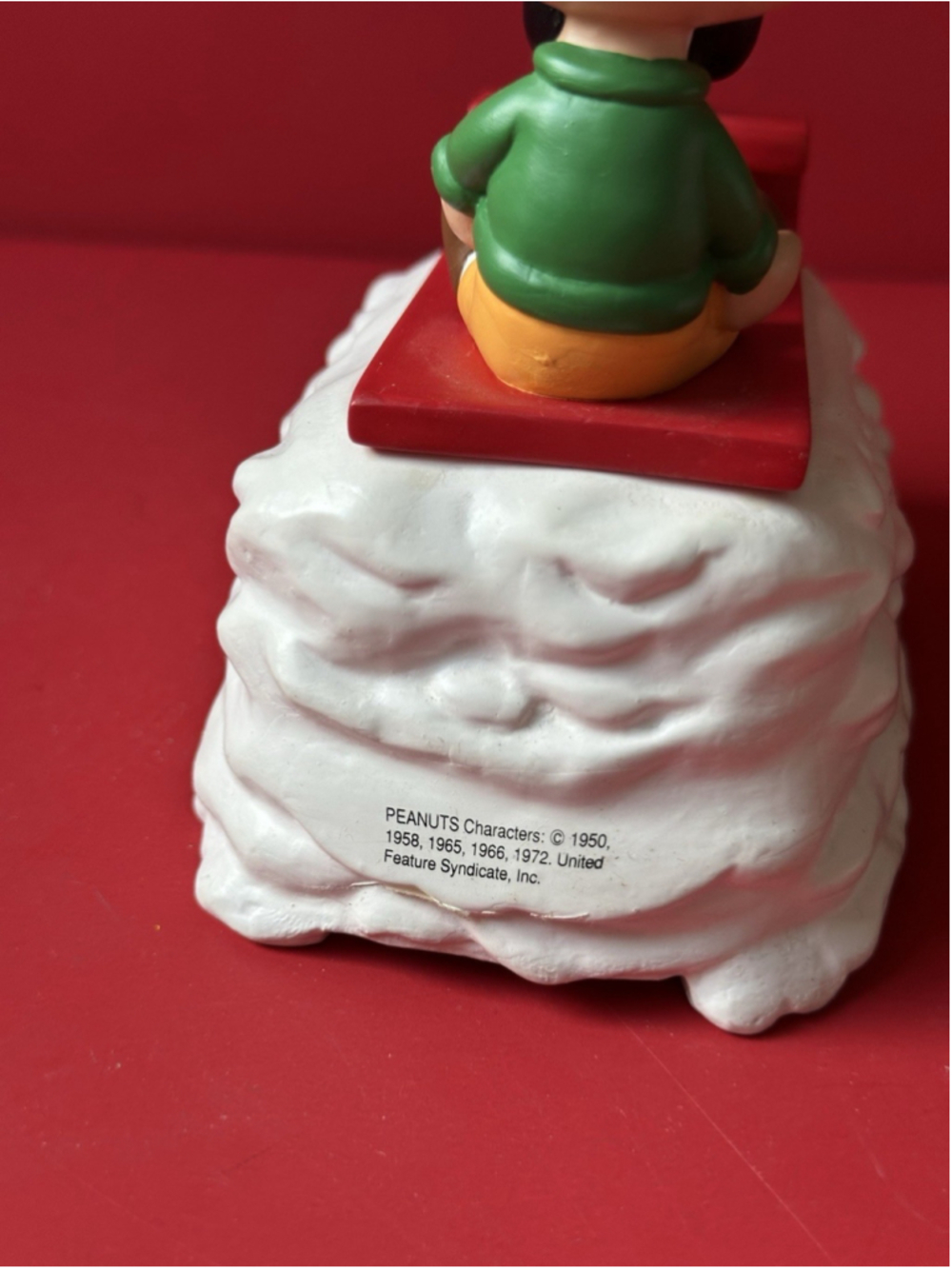 Charles M Schulz 1991 United Features Syndicate Musical Figure Limited Edition - Picture 3 of 8
